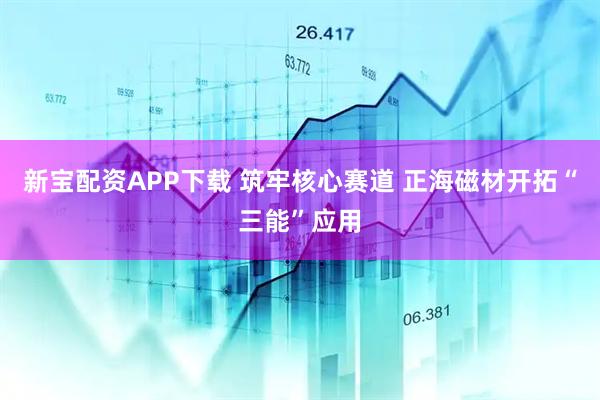 新宝配资APP下载 筑牢核心赛道 正海磁材开拓“三能”应用